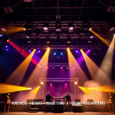 Sewa Lighting Magetan – Atmosfer Megah untuk Event Anda