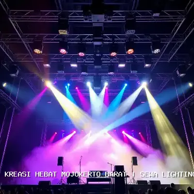 sewa lighting Mojokerto Barat