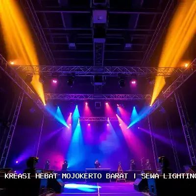 Sewa Lighting Mojokerto Barat – Atmosfer Megah