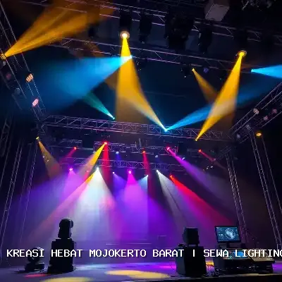 Sewa Lighting Mojokerto Barat – Atmosfer Megah