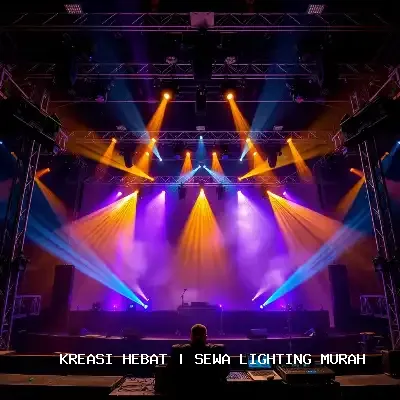 Sewa Lighting Murah untuk Event Megah