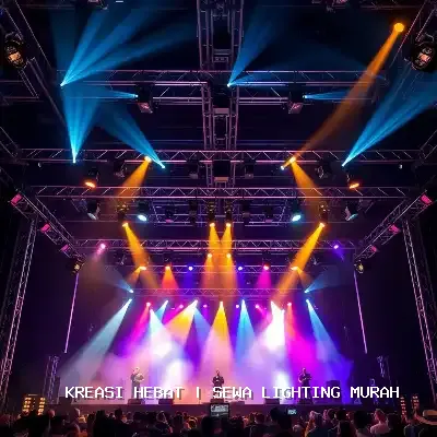 Sewa Lighting Murah untuk Event Megah