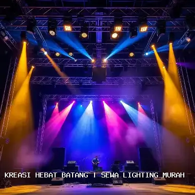 sewa lighting murah Batang