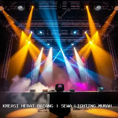 Sewa Lighting Murah Batang