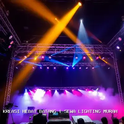 Sewa Lighting Murah Batang