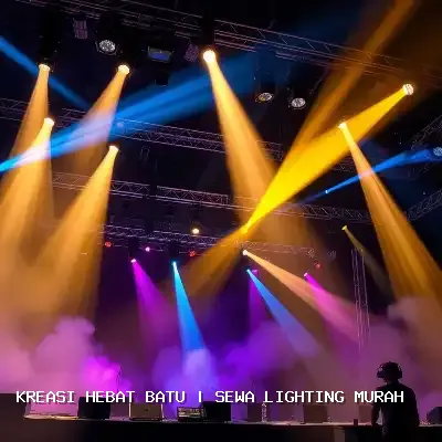 sewa lighting murah Batu