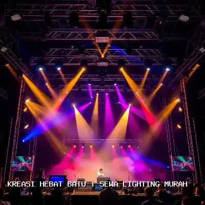 Sewa Lighting Murah Batu