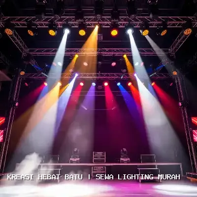 Sewa Lighting Murah Batu