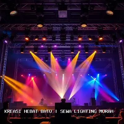 Sewa Lighting Murah Batu