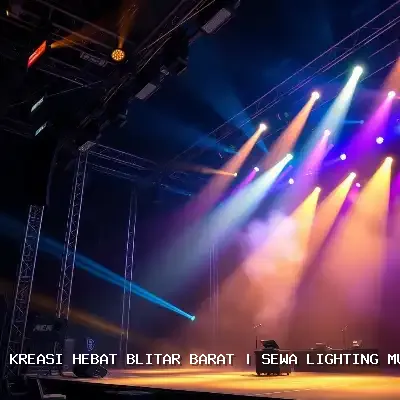 Sewa Lighting Murah Blitar Barat