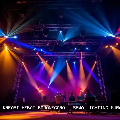 sewa lighting murah Bojonegoro