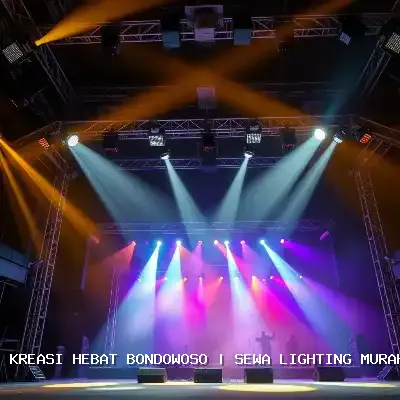 Sewa Lighting Murah Bondowoso