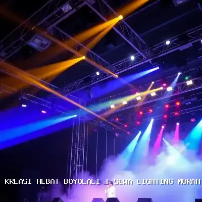 Sewa Lighting Murah Boyolali – Atmosfer Megah untuk Acara Anda