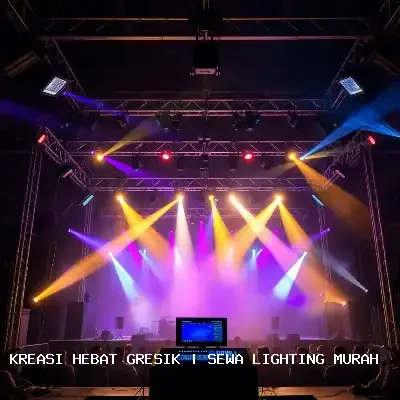 sewa lighting murah Gresik
