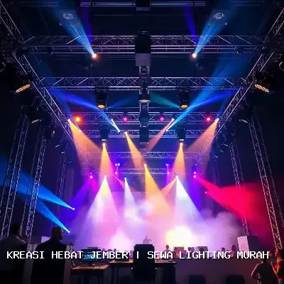 sewa lighting murah Jember