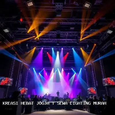 Sewa Lighting Murah Jogja untuk Event Megah