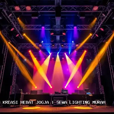 Sewa Lighting Murah Jogja untuk Event Megah