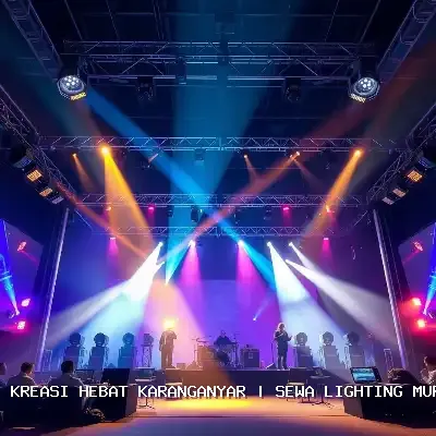 Sewa Lighting Murah Karanganyar dengan Atmosfer Megah