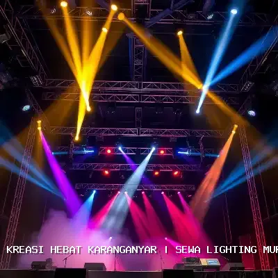Sewa Lighting Murah Karanganyar dengan Atmosfer Megah