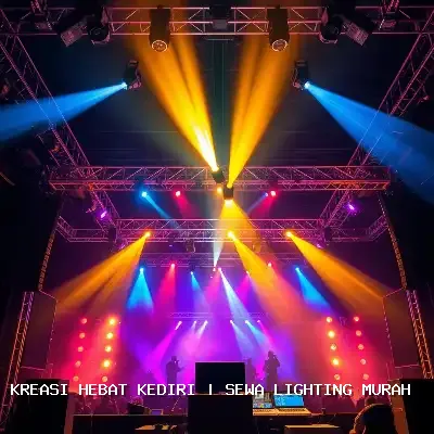 sewa lighting murah Kediri