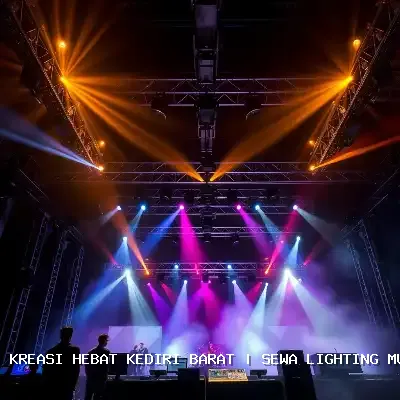 sewa lighting murah Kediri Barat