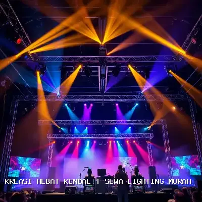 sewa lighting murah Kendal