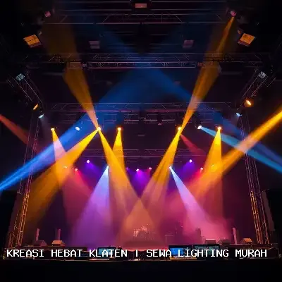 Sewa Lighting Murah Klaten: Solusi Atmosfer Megah