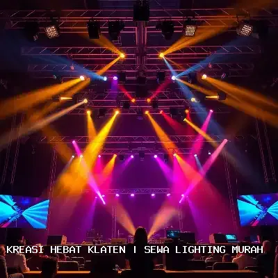 Sewa Lighting Murah Klaten: Solusi Atmosfer Megah