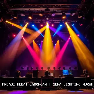 sewa lighting murah Lamongan