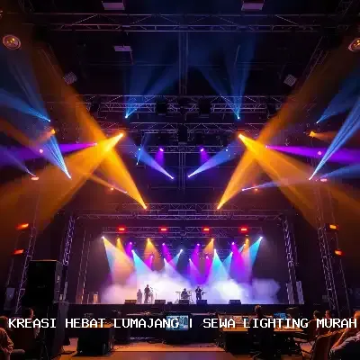 sewa lighting murah Lumajang