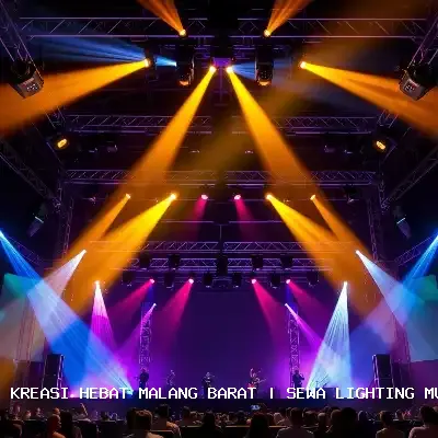 sewa lighting murah Malang Barat