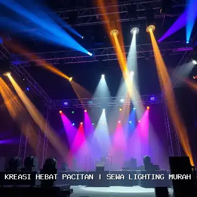 sewa lighting murah Pacitan