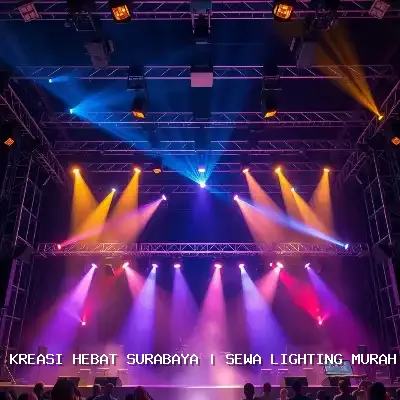 sewa lighting murah Surabaya