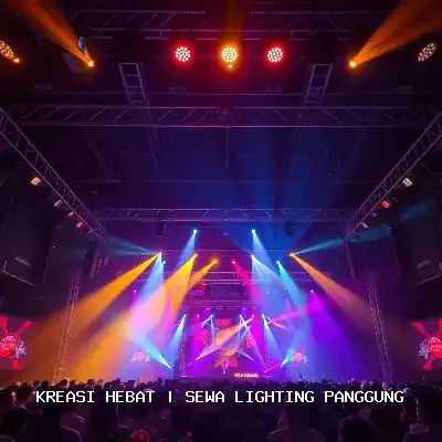 sewa lighting panggung