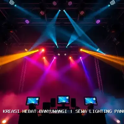 sewa lighting panggung Banyuwangi