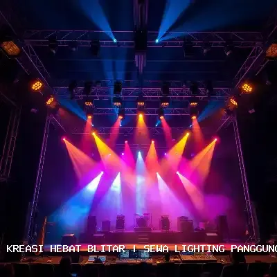 sewa lighting panggung Blitar