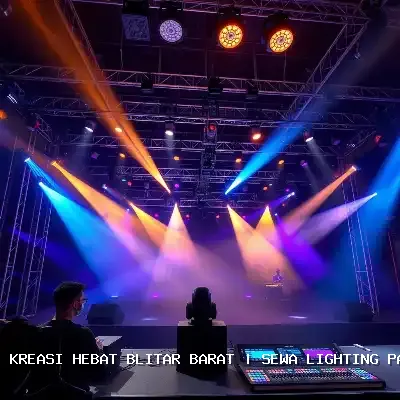 Sewa Lighting Panggung Blitar Barat