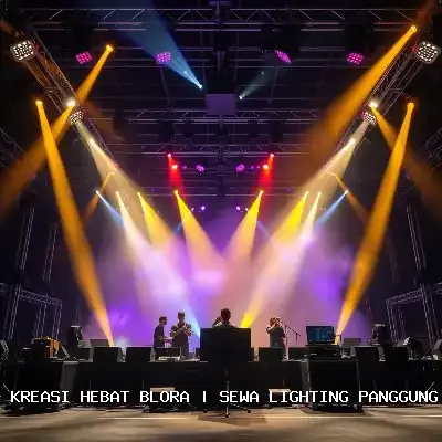 Sewa Lighting Panggung Blora: Atmosfer Megah untuk Setiap Acara