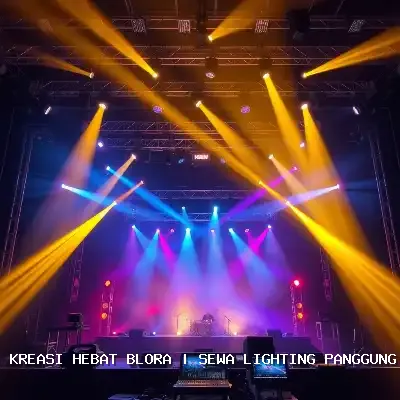 Sewa Lighting Panggung Blora: Atmosfer Megah untuk Setiap Acara