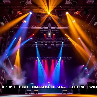 sewa lighting panggung Bondowoso