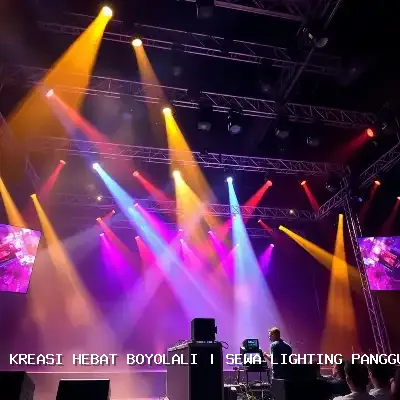 Sewa Lighting Panggung Boyolali – Atmosfer Megah