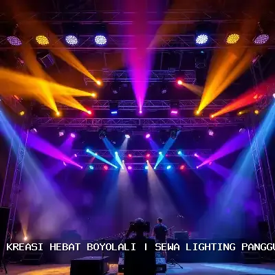 Sewa Lighting Panggung Boyolali – Atmosfer Megah