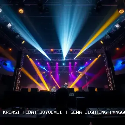 Sewa Lighting Panggung Boyolali – Atmosfer Megah