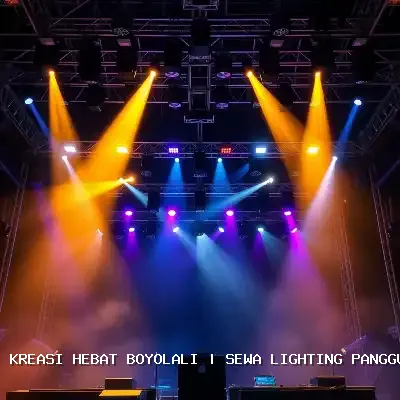 Sewa Lighting Panggung Boyolali – Atmosfer Megah