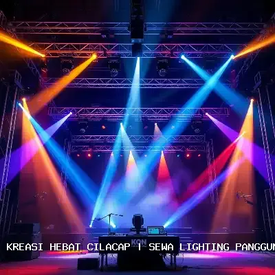 Sewa Lighting Panggung Cilacap: Atmosfer Megah untuk Setiap Event