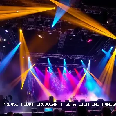 sewa lighting panggung Grobogan