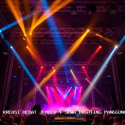 Sewa Lighting Panggung Jember