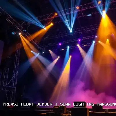 Sewa Lighting Panggung Jember