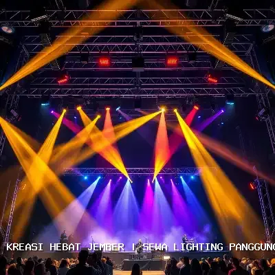 Sewa Lighting Panggung Jember