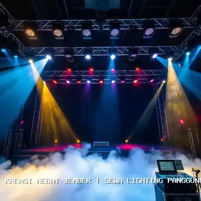 Sewa Lighting Panggung Jember